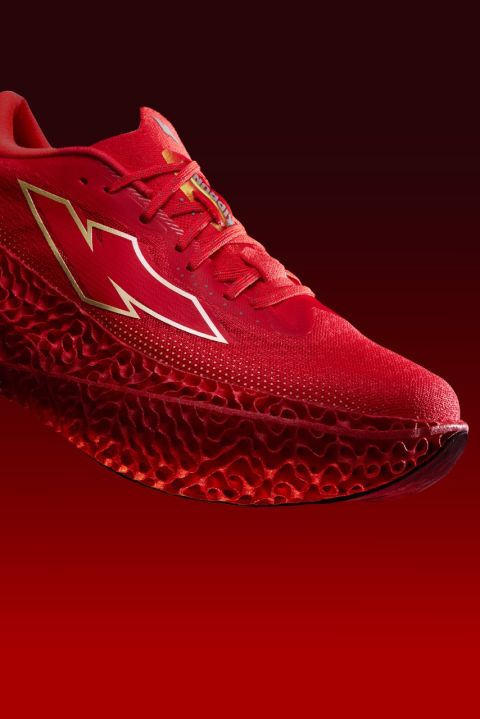 Kiprun KIPNEXT 3D running shoe with an HP Multi Jet Fusion 3D-printed midsole