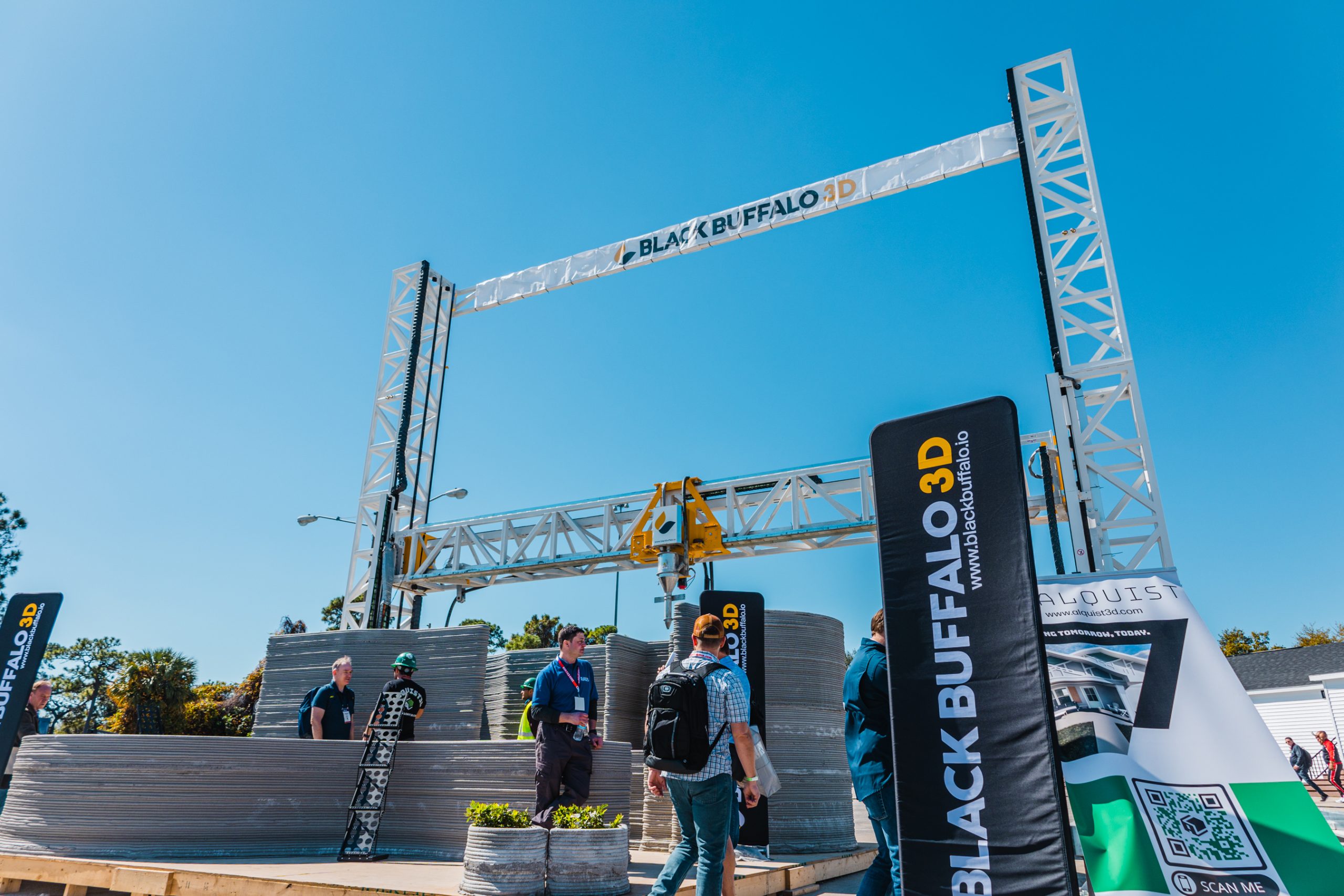 Black Buffalo 3D's NEXCON 3D construction printer - the AC509-certified system that failed to achieve commercial scale