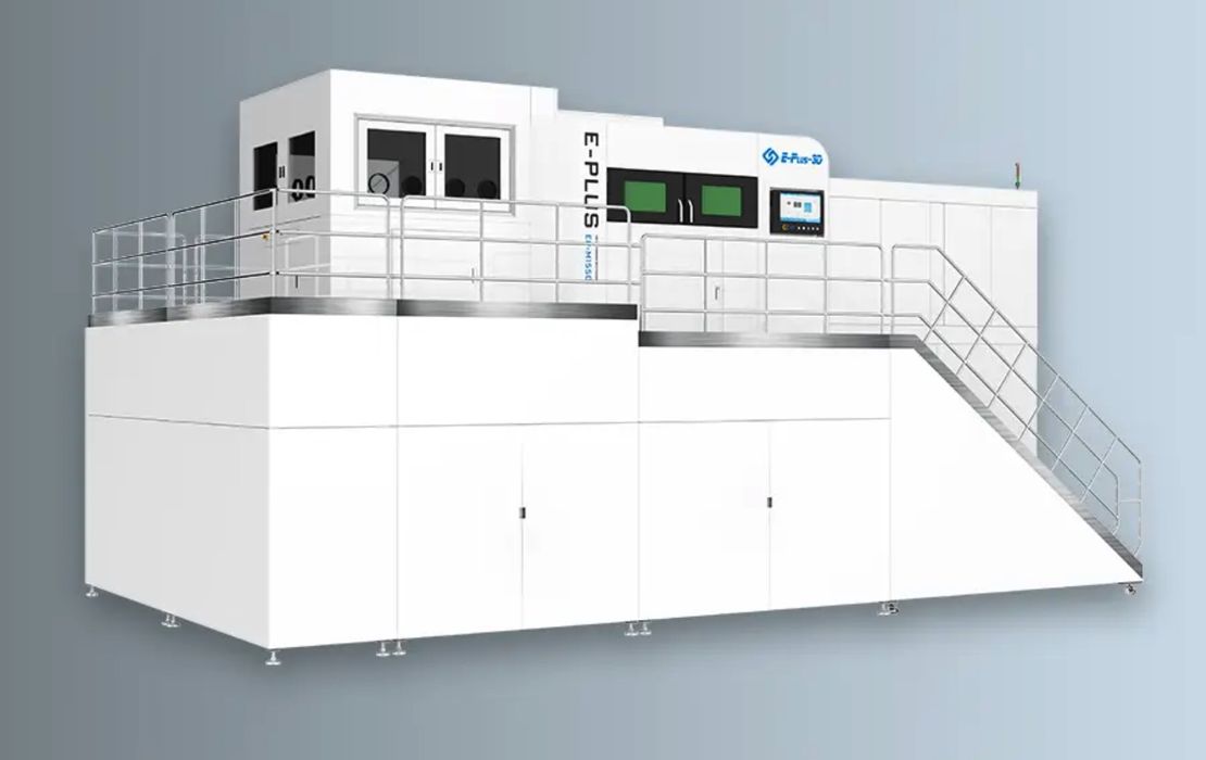 Large-format metal 3D printer from Eplus3D, representative of the industrial segment where Beijing Yuding AM competes