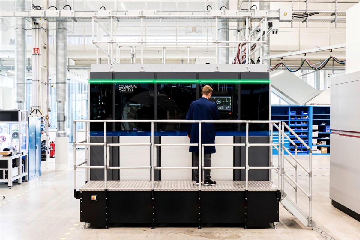 Colibrium Additive NAVAIR contract announcement visual — the $31M award was announced on April 22, 2026