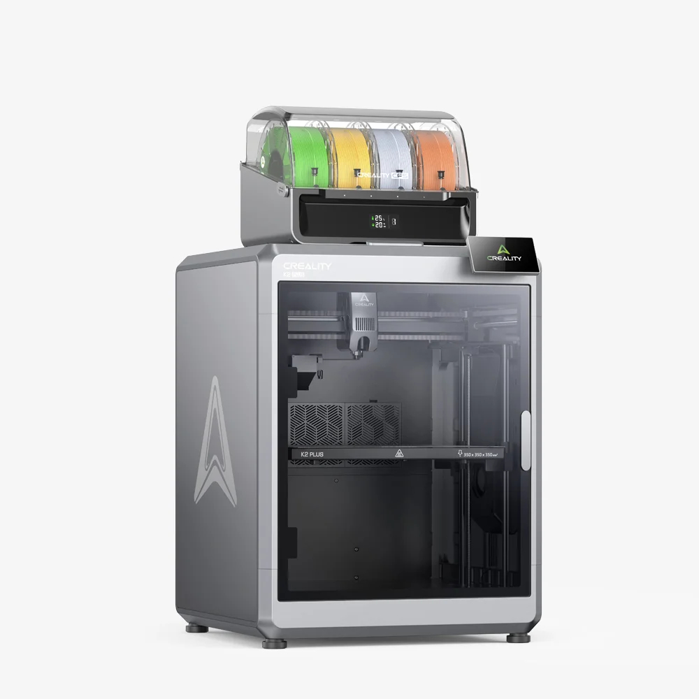 Creality K2 Plus 3D printer with multi-color printing system, the company's flagship consumer FDM model