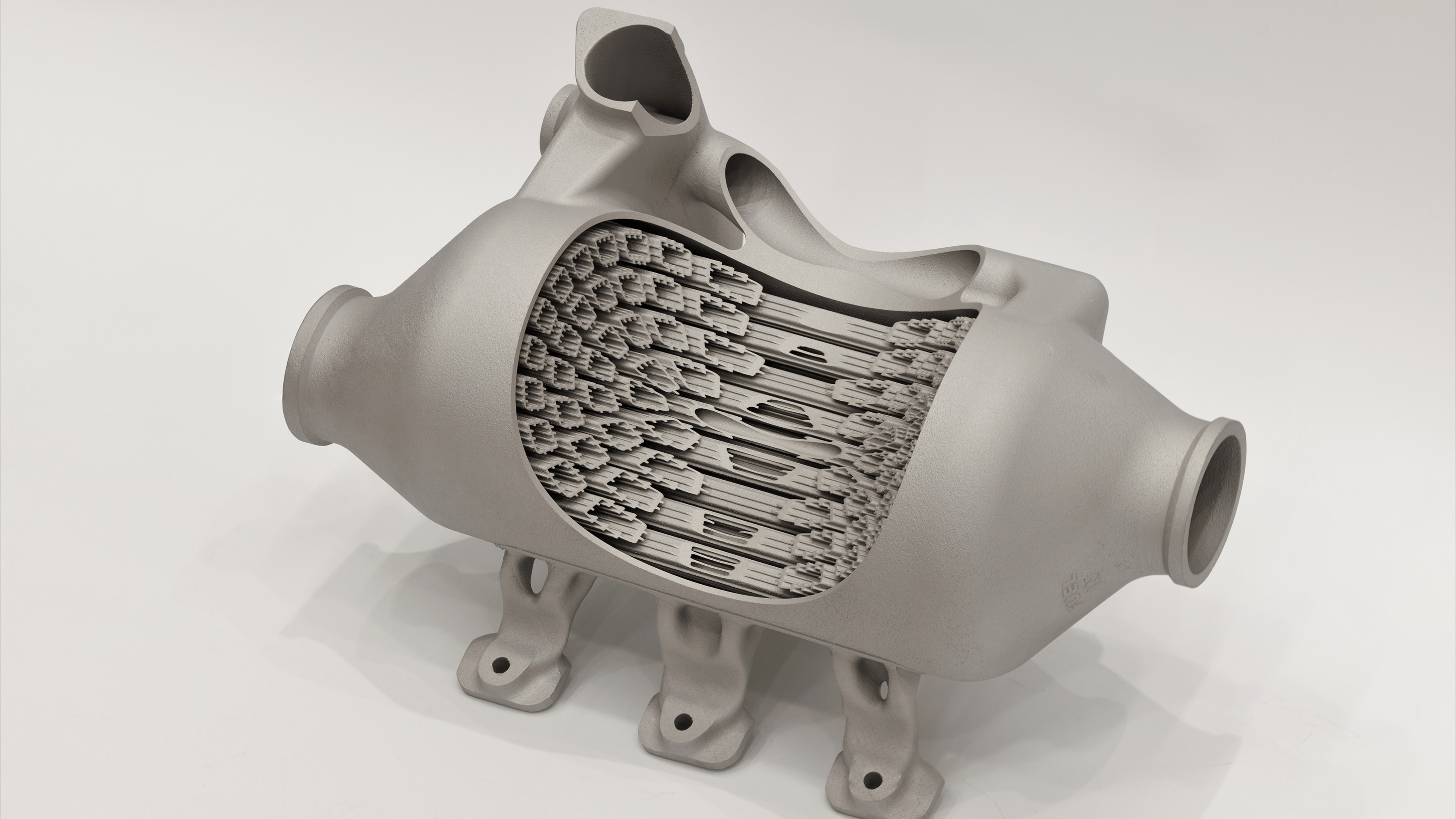 Sintavia's computational simulation of a 3D printed part powered by NVIDIA