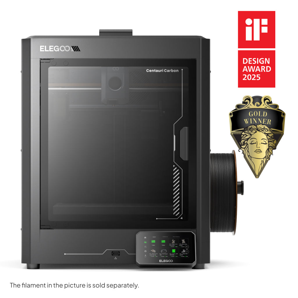 ELEGOO Centauri Carbon CoreXY FDM 3D printer — the platform receiving the CANVAS multicolor system upgrade