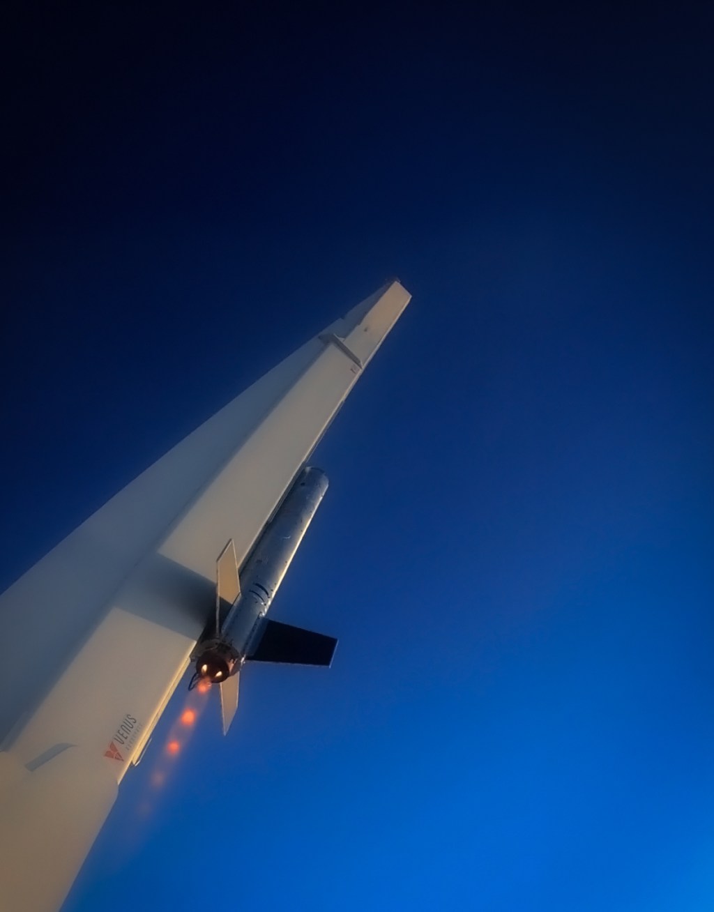 Venus Aerospace RDRE flight test vehicle at Spaceport America, New Mexico